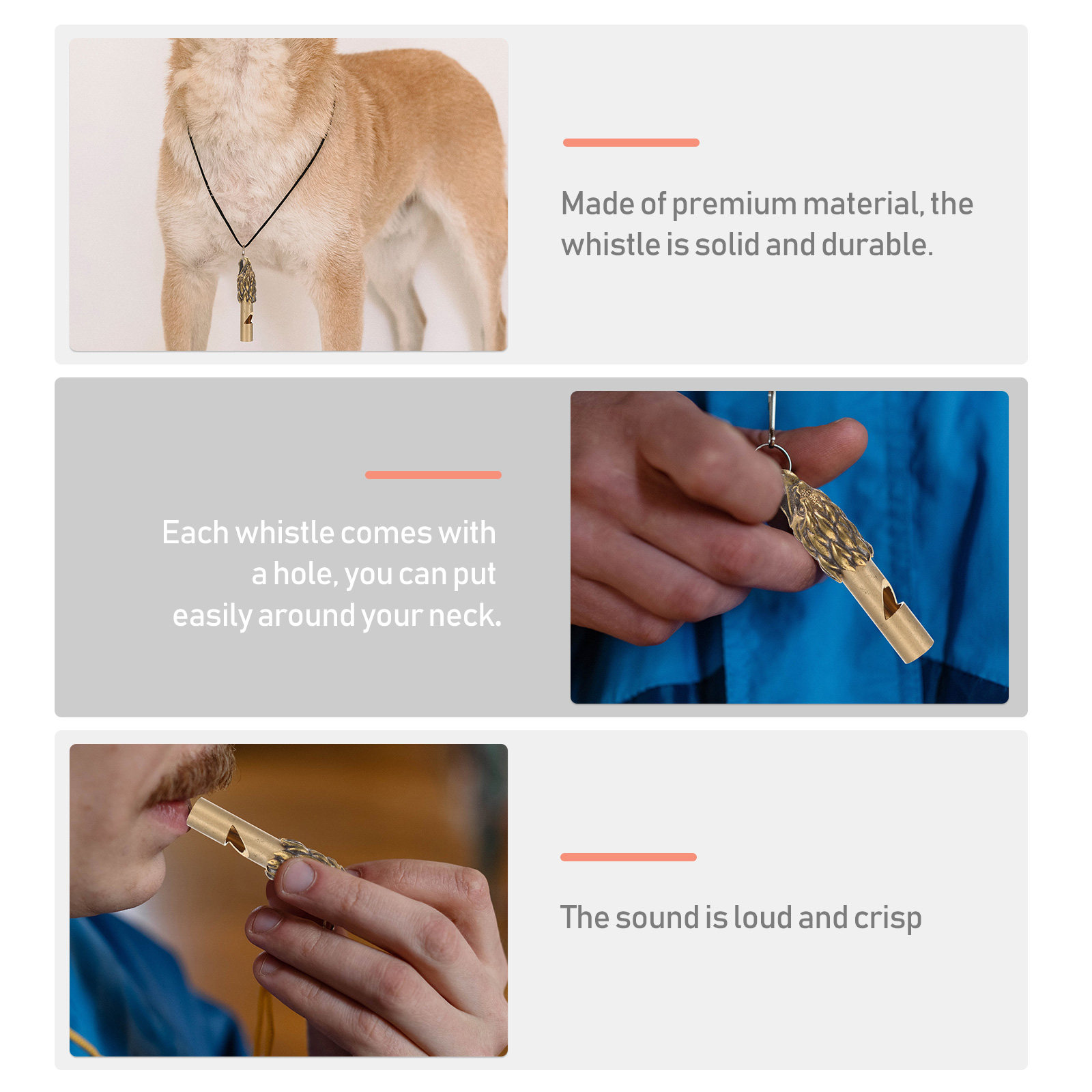 Animal Keychain Whistle Mini B - Emergency Whistle Loud recension och pris