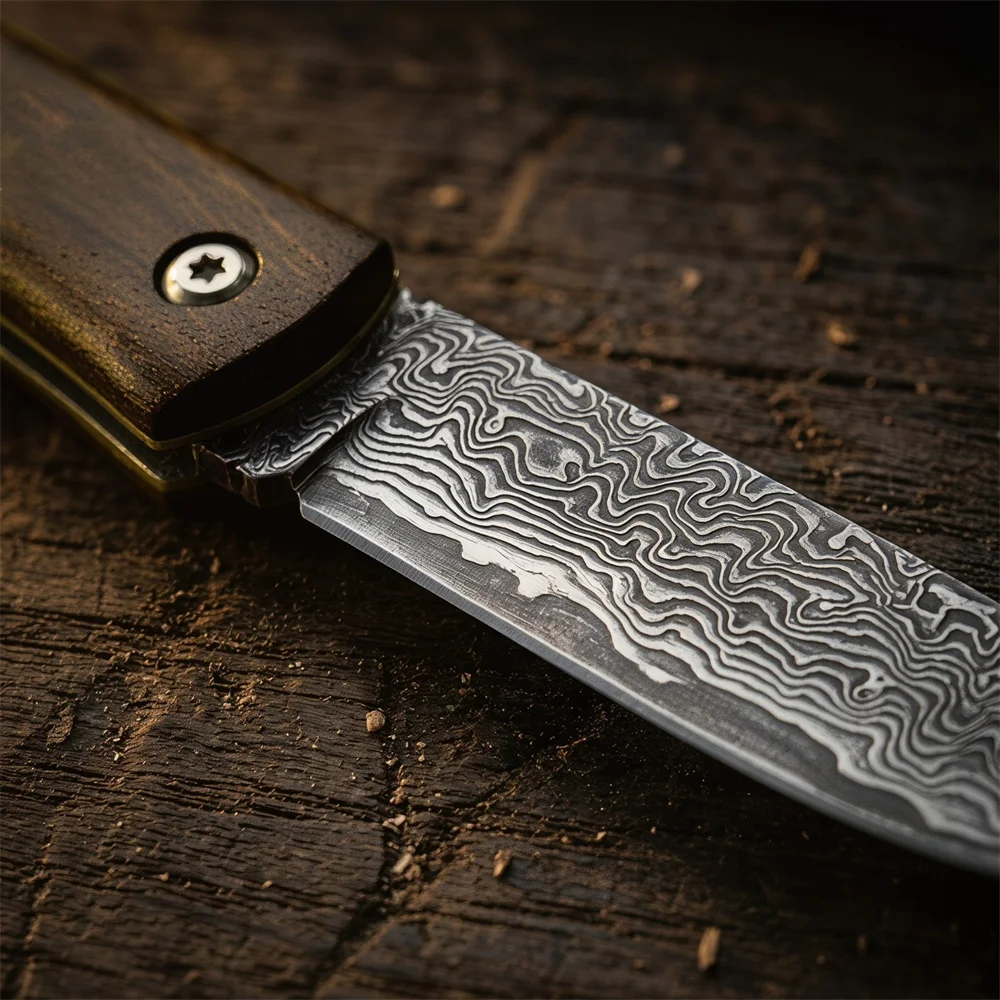 EDC Folding Pocket Knife, Prem - Bushcraft Knife Fixed recension och pris