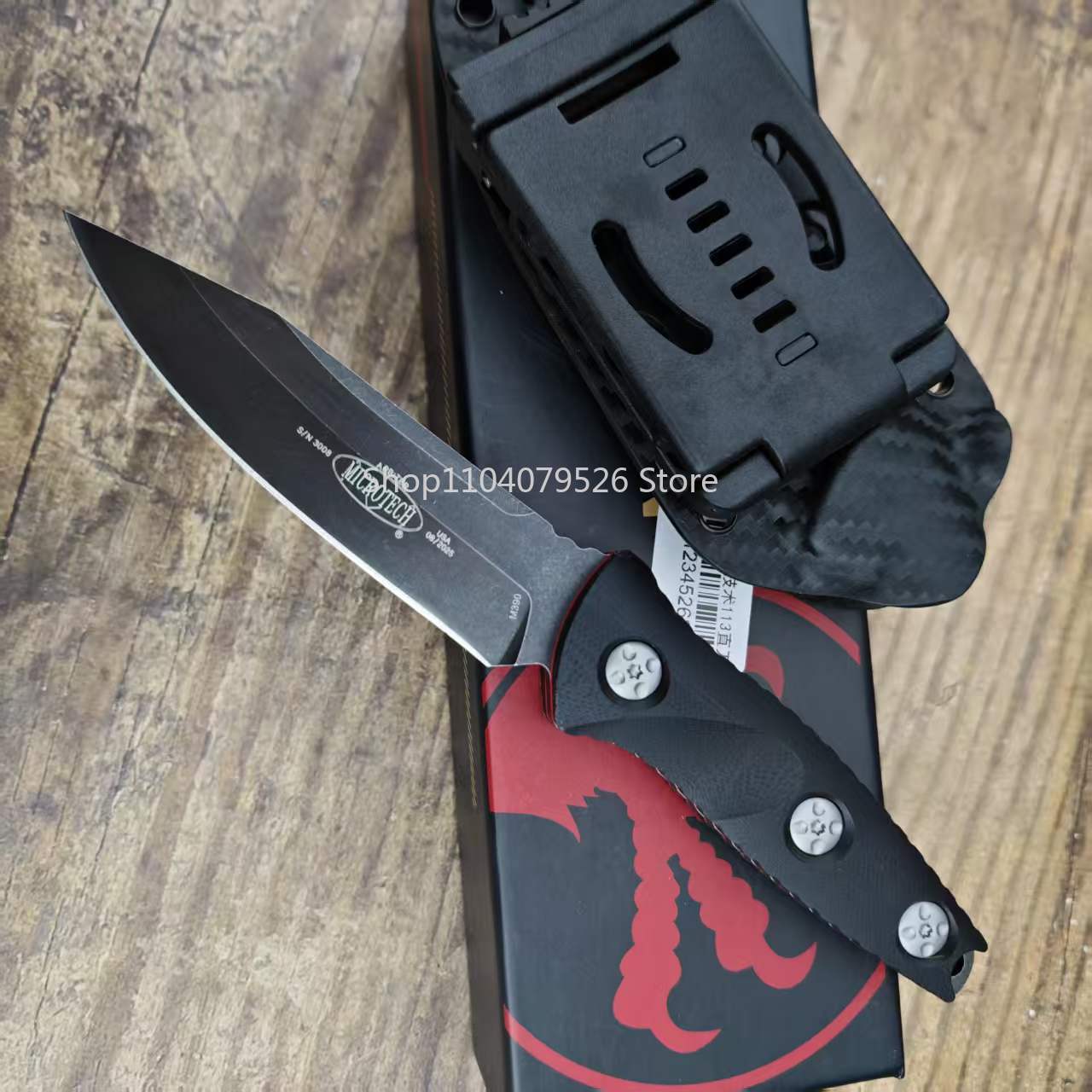 113 Model 7Cr13Mov Blade Pract - Bushcraft Knife Fixed recension och pris